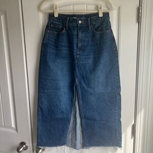 High Waist Denim Skirt